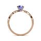 5 - Milena Desire Tanzanite and Diamond Engagement Ring 