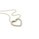 1 - Elaina White Sapphire Heart Pendant 