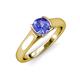 4 - Ellie Desire Tanzanite and Diamond Engagement Ring 