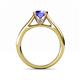 5 - Ellie Desire Tanzanite and Diamond Engagement Ring 