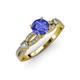 4 - Senna Desire Tanzanite and Diamond Engagement Ring 