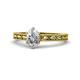 1 - Rachel Classic GIA Certified 7x5 mm Oval Shape Diamond Solitaire Engagement Ring 