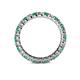 3 - Joyce 2.70 mm Emerald and Diamond Eternity Band 