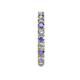 5 - Joyce 3.00 mm Tanzanite and Diamond Eternity Band 