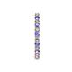 5 - Joyce 2.30 mm Tanzanite and Diamond Eternity Band 