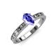 3 - Niah Classic 7x5 mm Oval Shape Tanzanite Solitaire Engagement Ring 