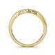 4 - Annabel Desire Diamond Curved Wedding Band 