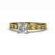 1 - Niah Classic 5.50 mm GIA Certified Princess Cut Diamond Solitaire Engagement Ring 