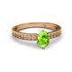 2 - Janina Classic Oval Cut Peridot Solitaire Engagement Ring 
