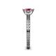 5 - Janina Classic Oval Cut Rhodolite Garnet Solitaire Engagement Ring 