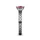 5 - Maren Classic 7x5 mm Oval Shape Rhodolite Garnet Solitaire Engagement Ring 