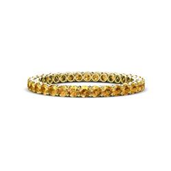 Tiffany Citrine Eternity Band Citrine Gallery Shared Prong Womens Eternity Ring Stackable ctw K Yellow Gold