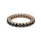 2 - Tiffany 2.80 mm Black Diamond Eternity Band 