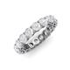 3 - Tiffany 3.80 mm White Sapphire Eternity Band 