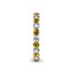 5 - Tiffany 2.80 mm Citrine and Diamond Eternity Band 