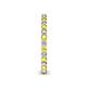 5 - Tiffany 2.00 mm Yellow Sapphire and Diamond Eternity Band 