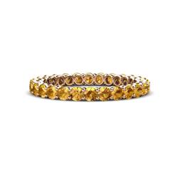 Tiffany Citrine Eternity Band Citrine Side Gallery Shared Prong Womens Eternity Ring Stackable ctw K Rose Gold
