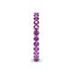 5 - Tiffany 2.40 mm Amethyst Eternity Band 