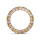 4 - Tiffany 3.00 mm Citrine and Diamond Eternity Band 