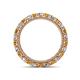 4 - Ellen 2.70 mm Citrine and Diamond Eternity Band 