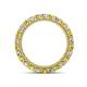 4 - Ellen 2.70 mm Yellow and White Diamond Eternity Band 