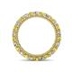 4 - Ellen 2.70 mm Yellow Sapphire and Diamond Eternity Band 