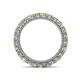 4 - Ellen 2.70 mm Peridot and Diamond Eternity Band 