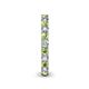 5 - Ellen 2.70 mm Peridot and Diamond Eternity Band 