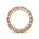 5 - Tiffany 3.40 mm Citrine and Diamond Eternity Band 