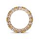 4 - Tiffany 3.40 mm Citrine and Diamond Eternity Band 