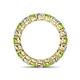 4 - Tiffany 3.40 mm Peridot and Diamond Eternity Band 