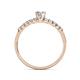 5 - Sezen Diamond Bridal Set Ring 