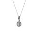 2 - Shanon Diamond Halo Pendant 