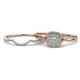 1 - Yesenia Prima Aquamarine and Diamond Halo Bridal Set Ring 