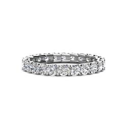 Laida Lab Grown Diamond Eternity Band Lab Grown Diamond ctw Womens Eternity Ring Stackable K White Gold