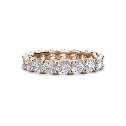 Laida Lab Grown Diamond Eternity Band Lab Grown Diamond ctw Womens Eternity Ring Stackable K Rose Gold