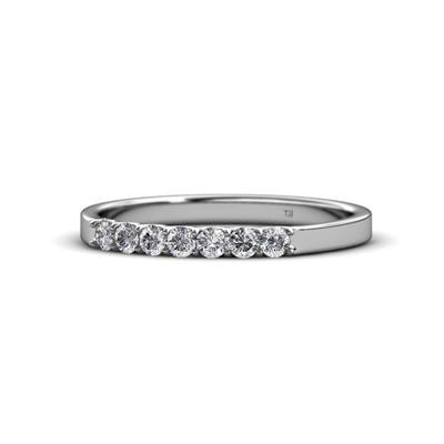 Fiala Lab Grown Diamond Stone Wedding Band
