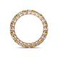 4 - Tiffany 2.80 mm Citrine and Lab Grown Diamond Eternity Band 