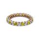 2 - Tiffany 2.80 mm Yellow and White Lab Grown Diamond Eternity Band 