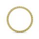 4 - Ellen 1.70 mm Yellow and White Diamond Eternity Band 