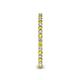 5 - Ellen 1.70 mm Yellow and White Diamond Eternity Band 