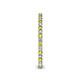 5 - Ellen 1.70 mm Yellow and White Diamond Eternity Band 