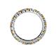 4 - Joyce 3.00 mm Citrine and Lab Grown Diamond Eternity Band 