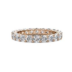 Joyce Lab Grown Diamond Eternity Band Lab Grown Diamond Common Prong Womens Eternity Ring Stackable ctw K Rose Gold