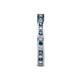 5 - Celina 2.00 mm Round Blue Diamond and White Lab Grown Diamond Eternity Band 