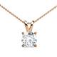 1 - Jassiel Diamond Solitaire Pendant 