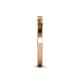 4 - Fiala 2.00 mm Citrine and Diamond 7 Stone Wedding Band 
