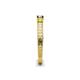 5 - Reveka Yellow Sapphire and Lab Grown Diamond Three Stone Engagement Ring 