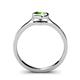 5 - Natare Green Garnet Solitaire Ring 