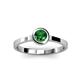 3 - Natare Emerald Solitaire Ring  